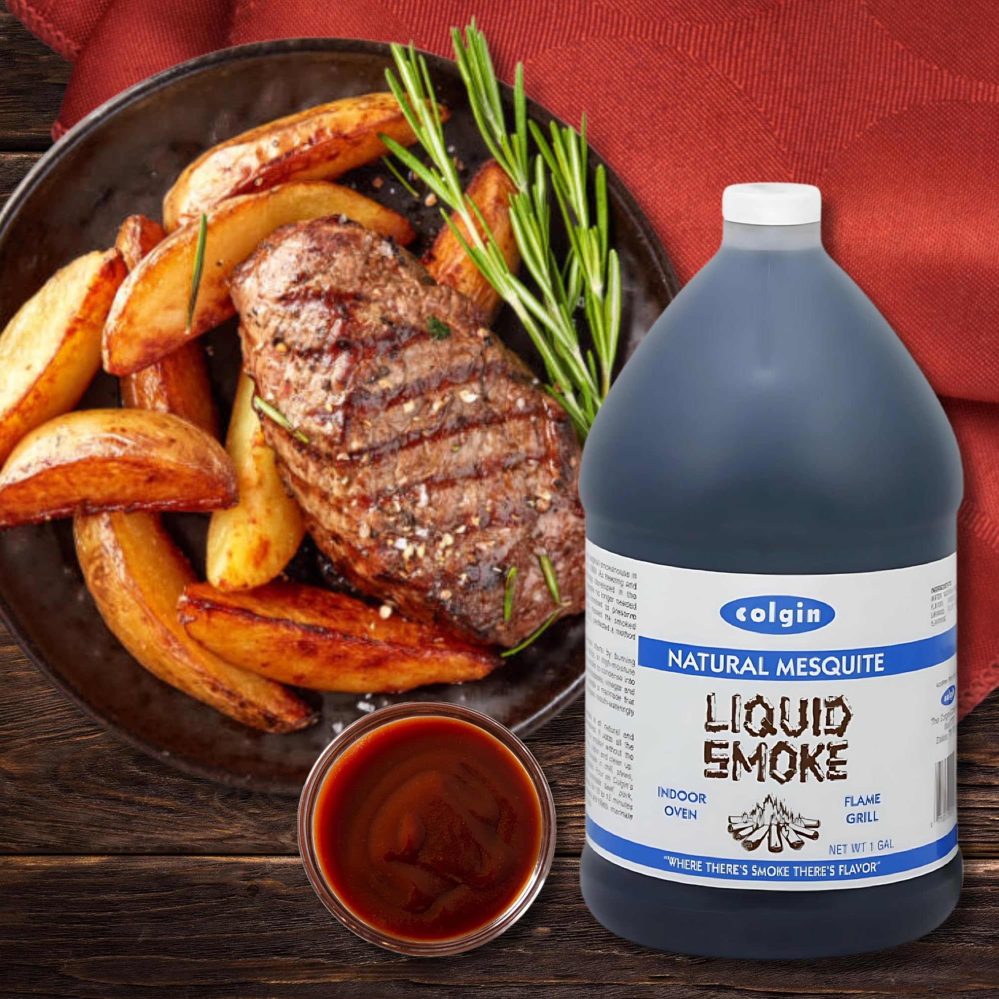 Amazon.com : Colgin Authentic Mesquite Flavor (128 Oz) for Home